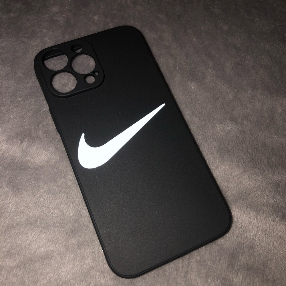 Nike black IPhone 15 Pro Max case